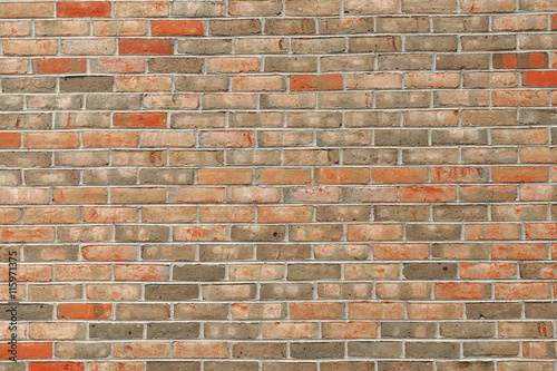 red old brick wall background for design