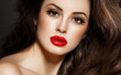 Beauty woman fashion model bright makeup Beauty woman fashion model bright makeup