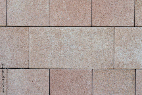 Braune Pflastersteine