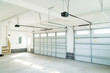 Residential house garage interior Residential house garage interior