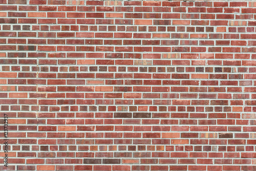 Red Brick Wall Background