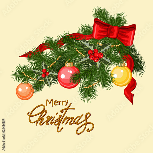 Vintage Christmas card