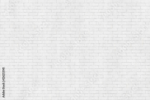 Fototapeta Background texture of white brick wall
