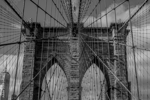Fototapeta The Brooklyn Bridge