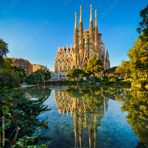 Sagrada Familia in Barcelona, Spain