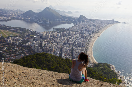 View of two brother mountain, Rio de Janeiro View of two brother mountain, Rio de Janeiro