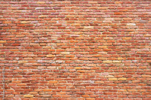 red brick wall texture of the stone blocks