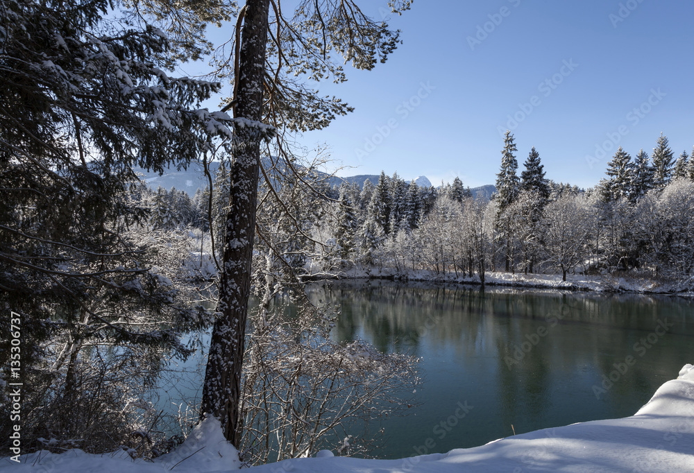 Winter im Gailtal, Kaernten