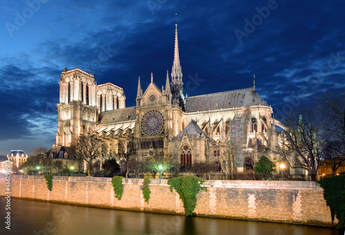 Fototapeta Notre Dame in Paris, France