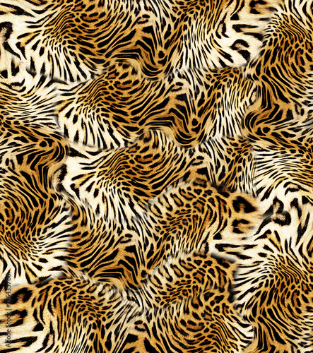 leopard skin  background © kadirgul32