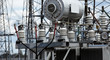 High voltage post or High voltage tower High voltage post or High voltage tower