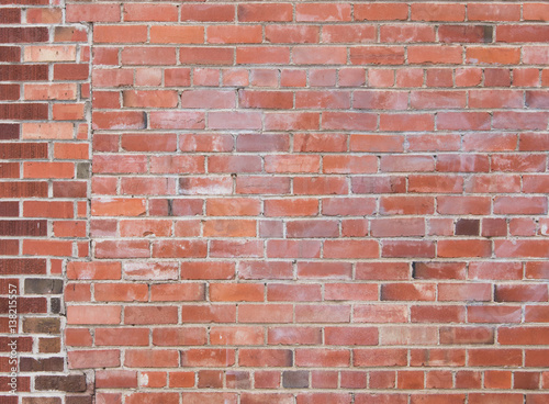 Brick Wall with Dark Left Border