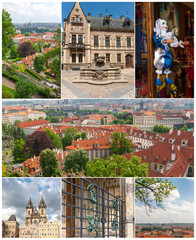 The view of Old Town, Prague, Czech Republic