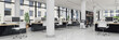 Großraumbüro - Bürogebäude - Bürofläche - Gewerbefläche - Immobilie - Panorama Großraumbüro - Bürogebäude - Bürofläche - Gewerbefläche - Immobilie - Panorama
