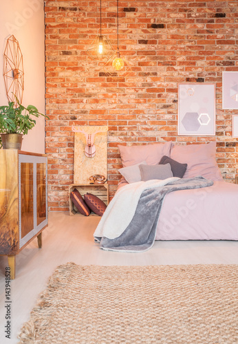 Contemporary decor of room