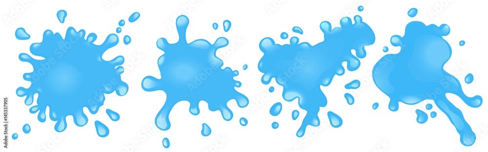 Wasser Tropfen, plastisch vektor