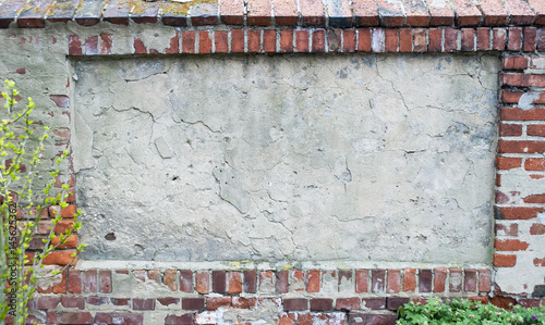 Sehr alte Steinmauer, Textur, Hintergrund, Textfreiraum, Textrahmen