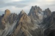Dolomites mountain landscape Dolomites mountain landscape