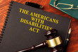 Book with title The Americans with Disabilities Act (ADA). Book with title The Americans with Disabilities Act (ADA).