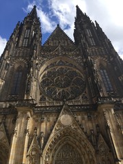 Katedra św. Wita w Pradze, front