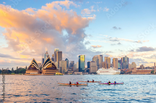 Downtown Sydney skyline