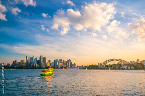 Downtown Sydney skyline