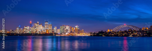 Downtown Sydney skyline