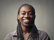 Smiling black woman Smiling black woman