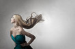 Swishing blonde hair Swishing blonde hair