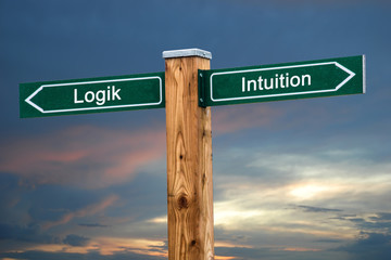 Schild 237 - Intuition