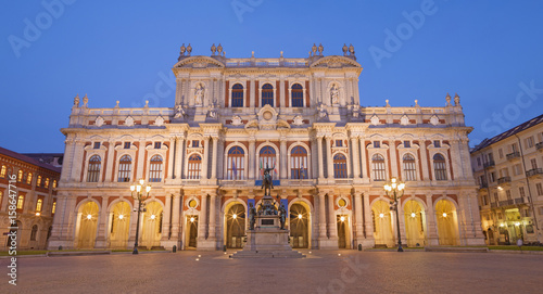 Fototapeta Turin - The Palazzo Carignano