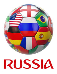 Russia Football 2018 Teams