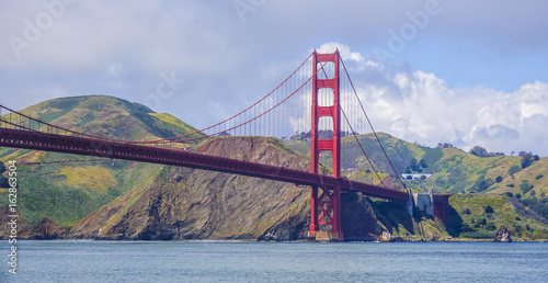 Obraz na płótnie Niesamowity widok na most Golden Gate w San Francisco - SAN FRANCISCO - KALIFORNIA - 18 kwietnia 2017