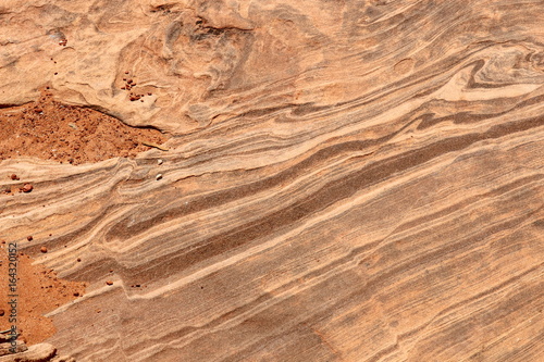 Sandstone Weathered Rock Nature Pattern © Dipali S
