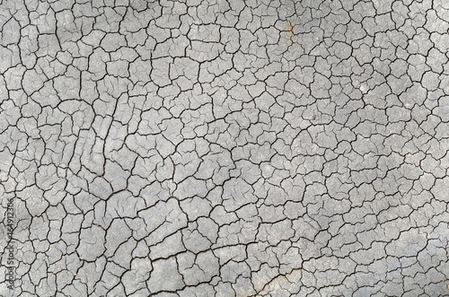 Dried and Cracked ground,Cracked surface,Dry soil in arid areas.