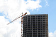 Construction of a high-rise concrete building Construction of a high-rise concrete building