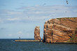 Lange Anna - the high sea stack on the island of Helgoland Lange Anna - the high sea stack on the island of Helgoland