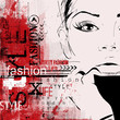 Fashion woman in sketch style. Fashion woman in sketch style.