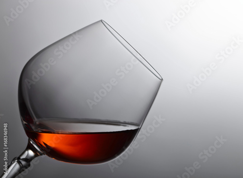Snifter of brandy .