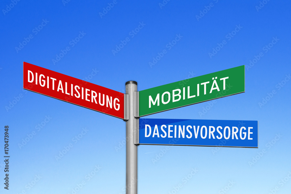 Wegweiser Digitalisierung, Mobilität und 
Daseinsvorsorge