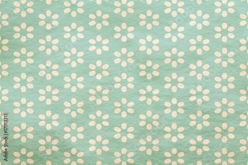 retro pattern on paper