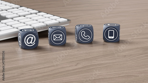 Kontakt Kommunikation Support Hotline Konzept
