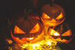 pumpkin halloween. faces. candle pumpkin halloween. faces. candle