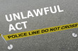 Unlawful Act concept Unlawful Act concept