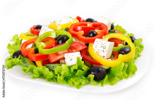Fresh vegetable salad
