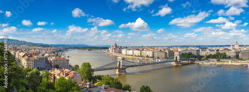 Panoramic view of Budapest