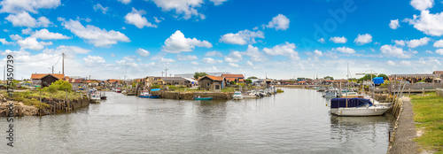 Oyster village in Arcachon Bay