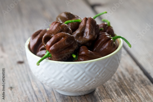 Habanero chocolate chili