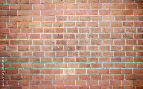 Backsteinmauer, Textur in braun, Hintergrund, Textfreiraum