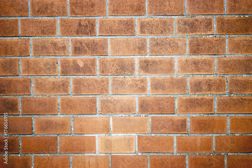 Backsteinmauer, Textur in braun, Hintergrund, Textfreiraum
